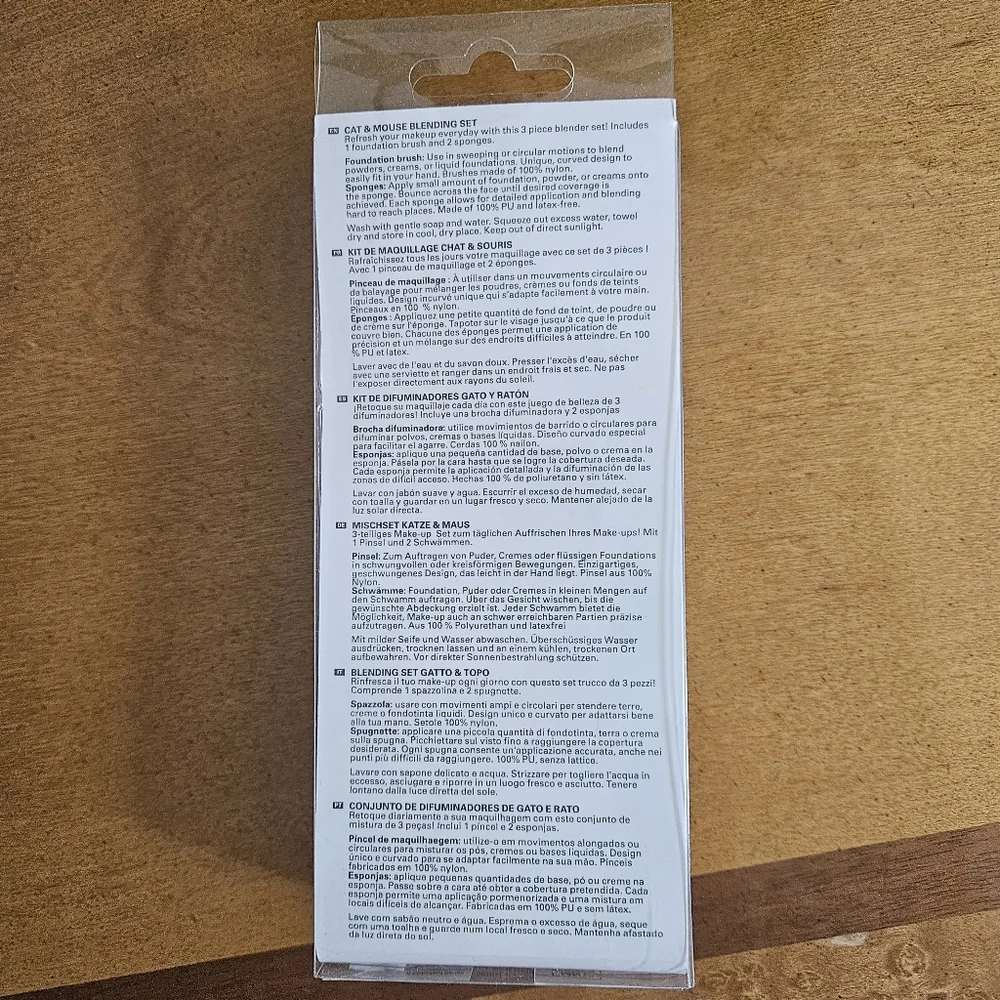Kikkerland Cat and Mouse Blending Set
